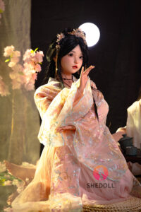 Luoxiaoyi – Silicone 148cm 58.27 D-CUP 34kg 74.96lbs Sex Doll Big Booty Cute Chinese Sex Doll SHE-S148-0059 6