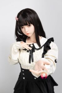 Luoxiaoyi – Silicone 152cm 59.84 A-CUP 36kg 79.37lbs Sex Doll Small Breast Anime Japanese Sex Doll SHE-S152-0158 10
