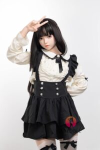 Luoxiaoyi – Silicone 152cm 59.84 A-CUP 36kg 79.37lbs Sex Doll Small Breast Anime Japanese Sex Doll SHE-S152-0158 16