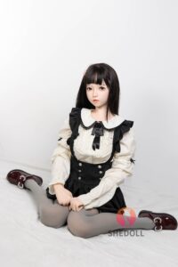 Luoxiaoyi – Silicone 152cm 59.84 A-CUP 36kg 79.37lbs Sex Doll Small Breast Anime Japanese Sex Doll SHE-S152-0158 5