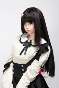 Luoxiaoyi – Silicone 152cm 59.84 A-CUP 36kg 79.37lbs Sex Doll Small Breast Anime Japanese Sex Doll SHE-S152-0158 6