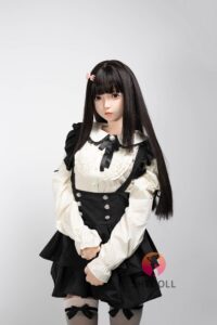 Luoxiaoyi – Silicone 152cm 59.84 A-CUP 36kg 79.37lbs Sex Doll Small Breast Anime Japanese Sex Doll SHE-S152-0158 7
