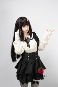 Luoxiaoyi – Silicone 152cm 59.84 A-CUP 36kg 79.37lbs Sex Doll Small Breast Anime Japanese Sex Doll SHE-S152-0158 8