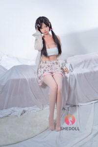 Luoyi – Silicone 148cm 58.27 D-CUP 34kg 74.96lbs Sex Doll Big Booty Anime Japanese Sex Doll SHE-S148-0036 11