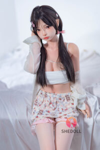 Luoyi – Silicone 148cm 58.27 D-CUP 34kg 74.96lbs Sex Doll Big Booty Anime Japanese Sex Doll SHE-S148-0036 12
