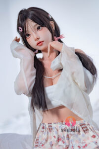Luoyi – Silicone 148cm 58.27 D-CUP 34kg 74.96lbs Sex Doll Big Booty Anime Japanese Sex Doll SHE-S148-0036 14