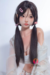 Luoyi – Silicone 148cm 58.27 D-CUP 34kg 74.96lbs Sex Doll Big Booty Anime Japanese Sex Doll SHE-S148-0036 20