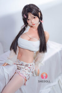 Luoyi – Silicone 148cm 58.27 D-CUP 34kg 74.96lbs Sex Doll Big Booty Anime Japanese Sex Doll SHE-S148-0036 28