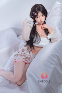 Luoyi – Silicone 148cm 58.27 D-CUP 34kg 74.96lbs Sex Doll Big Booty Anime Japanese Sex Doll SHE-S148-0036 3