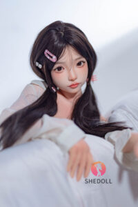 Luoyi – Silicone 148cm 58.27 D-CUP 34kg 74.96lbs Sex Doll Big Booty Anime Japanese Sex Doll SHE-S148-0036 4