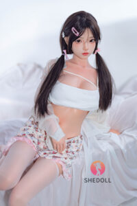 Luoyi – Silicone 148cm 58.27 D-CUP 34kg 74.96lbs Sex Doll Big Booty Anime Japanese Sex Doll SHE-S148-0036 6