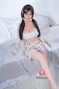 Luoyi – Silicone 148cm 58.27 D-CUP 34kg 74.96lbs Sex Doll Big Booty Anime Japanese Sex Doll SHE-S148-0036 8