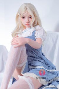 Luoyi – Silicone 148cm 58.27 D-CUP 34kg 74.96lbs Sex Doll Big Booty Anime Japanese Sex Doll SHE-S148-0040 1
