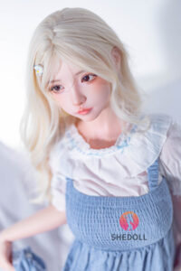 Luoyi – Silicone 148cm 58.27 D-CUP 34kg 74.96lbs Sex Doll Big Booty Anime Japanese Sex Doll SHE-S148-0040 2