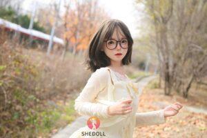 Luoyi – Silicone 152cm 59.84 A-CUP 36kg 79.37lbs Sex Doll Small Breast Anime Japanese Sex Doll SHE-S152-0181 40