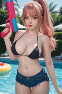 M5SY – Silicone 164cm 64.57 F-CUP 32kg 70.55lbs Sex Doll Big Booty Anime Japanese Sex Doll SYD-S164-0097 8