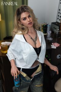 Maria-Ros – Silicone 168cm 66.14 F-CUP 55kg 121.25lbs Sex Doll Big Boobs Cute American Sex Doll FRD-S168-0116 6