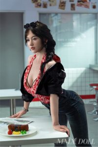 Meng Xin – Silicone 156cm 61.42 H-CUP 33kg 72.75lbs Sex Doll Bubble Butt Cute Chinese Sex Doll MMX-S156-0052 9