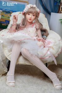 Mengguo – Silicone 149cm 58.66 C-CUP 25.9kg 57.1lbs Sex Doll Big Booty Anime Japanese Sex Doll SBG-S149-0007 3