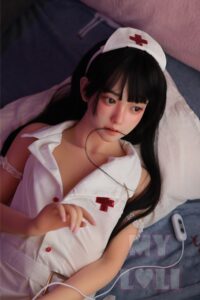 Mia – Hybrid 145cm 57.09 A-CUP 27kg 59.52lbs Sex Doll Small Breast Anime Japanese Sex Doll MLW-M145-0170 1