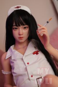 Mia – Hybrid 145cm 57.09 A-CUP 27kg 59.52lbs Sex Doll Small Breast Anime Japanese Sex Doll MLW-M145-0170 58