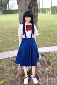 Mia – Hybrid 145cm 57.09 A-CUP 27kg 59.52lbs Sex Doll Small Breast Anime Japanese Sex Doll MLW-M145-0170 59