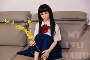 Mia – Hybrid 145cm 57.09 A-CUP 27kg 59.52lbs Sex Doll Small Breast Anime Japanese Sex Doll MLW-M145-0170 95