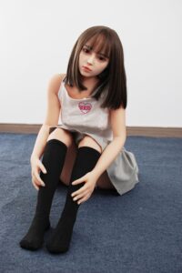 Mona – Hybrid 145cm 57.09 A-CUP 27kg 59.52lbs Sex Doll Small Breast Anime Japanese Sex Doll MLW-M145-0140 1