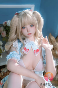 Nanxi – Hybrid 150cm 59.06 B-CUP 36kg 79.37lbs Sex Doll Small Breast Anime Japanese Sex Doll SHE-M150-0078 2