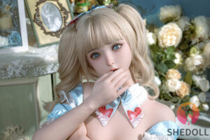 Nanxi – Hybrid 150cm 59.06 B-CUP 36kg 79.37lbs Sex Doll Small Breast Anime Japanese Sex Doll SHE-M150-0078 24