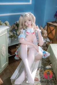 Nanxi – Hybrid 150cm 59.06 B-CUP 36kg 79.37lbs Sex Doll Small Breast Anime Japanese Sex Doll SHE-M150-0078 3