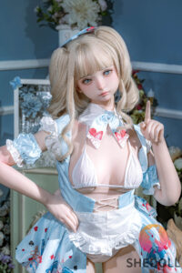 Nanxi – Hybrid 150cm 59.06 B-CUP 36kg 79.37lbs Sex Doll Small Breast Anime Japanese Sex Doll SHE-M150-0078 9