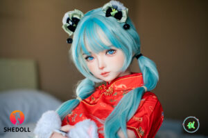 Nanxi – Silicone 156cm 61.42 E-CUP 42kg 92.59lbs Sex Doll Big Booty Anime Chinese Sex Doll SHE-S156-0100 4