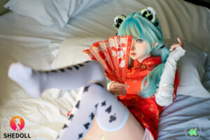 Nanxi – Silicone 156cm 61.42 E-CUP 42kg 92.59lbs Sex Doll Big Booty Anime Chinese Sex Doll SHE-S156-0100 8