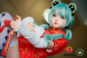 Nanxi – Silicone 156cm 61.42 E-CUP 42kg 92.59lbs Sex Doll Big Booty Anime Chinese Sex Doll SHE-S156-0100 9