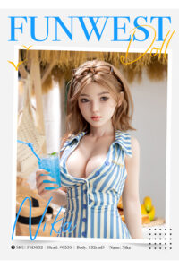Nika – Silicone 152cm 59.84 C-CUP 33kg 72.75lbs Sex Doll Big Booty Anime Asian Sex Doll FWD-S152-0053 2