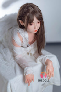 Ningmeng – Silicone 148cm 58.27 D-CUP 34kg 74.96lbs Sex Doll Big Booty Anime Japanese Sex Doll SHE-S148-0022 12