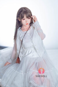 Ningmeng – Silicone 148cm 58.27 D-CUP 34kg 74.96lbs Sex Doll Big Booty Anime Japanese Sex Doll SHE-S148-0022 2
