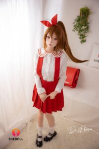 Ningmeng – Silicone 148cm 58.27 D-CUP 34kg 74.96lbs Sex Doll Big Booty Anime Japanese Sex Doll SHE-S148-0147 5
