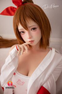 Ningmeng – Silicone 148cm 58.27 D-CUP 34kg 74.96lbs Sex Doll Big Booty Anime Japanese Sex Doll SHE-S148-0147 8
