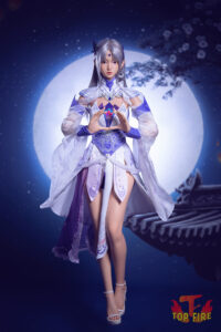 Nova – Silicone 164cm 64.57 C-CUP 28kg 61.73lbs Sex Doll Big Booty Anime Chinese Sex Doll TFD-S164-0047 1