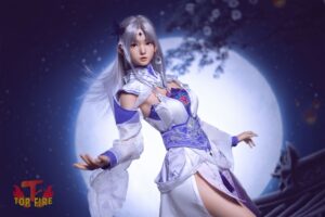 Nova – Silicone 164cm 64.57 C-CUP 28kg 61.73lbs Sex Doll Big Booty Anime Chinese Sex Doll TFD-S164-0047 28