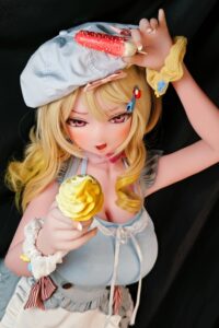 Ogawa Rika – Silicone 148cm 58.27 K-CUP 27.5kg 60.63lbs Sex Doll Big Boobs Anime Japanese Sex Doll ELS-S148-0048 3