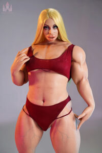 Priya – Silicone 160cm 62.99 B-CUP 45kg 99.21lbs Sex Doll Thick Sex Doll WWD-S160-0206 2