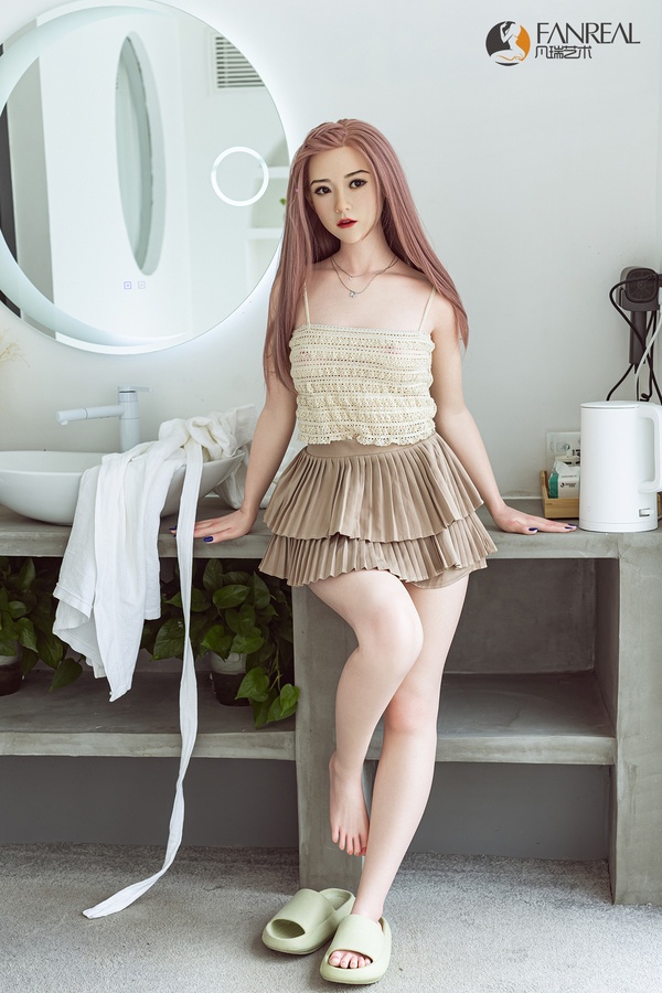 Qian - Silicone 158cm/62.2" C-CUP 31kg/68.34lbs Sex Doll