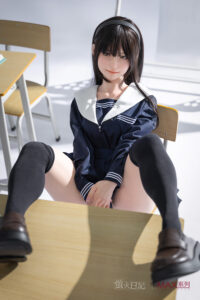 Qiandao – Silicone 153cm 60.24 A-CUP 27kg 59.52lbs Sex Doll Big Booty Anime Japanese Sex Doll YHD-S153-0080 3