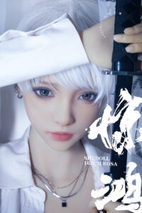 Qiangwei – Hybrid 165cm 64.96 G-CUP 44kg 97lbs Sex Doll Big Boobs Anime Japanese Sex Doll SHE-M165-0071 2