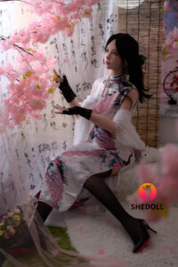 Qiangwei – Silicone 168cm 66.14 E-CUP 44kg 97lbs Sex Doll Big Booty Cute Chinese Sex Doll SHE-S168-0188 10