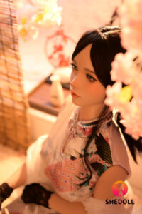 Qiangwei – Silicone 168cm 66.14 E-CUP 44kg 97lbs Sex Doll Big Booty Cute Chinese Sex Doll SHE-S168-0188 14