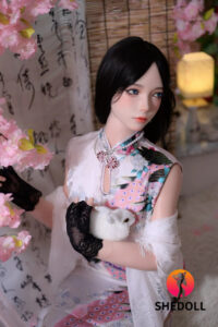 Qiangwei – Silicone 168cm 66.14 E-CUP 44kg 97lbs Sex Doll Big Booty Cute Chinese Sex Doll SHE-S168-0188 16
